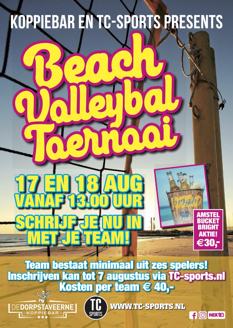 Beach Volleybal toernooi